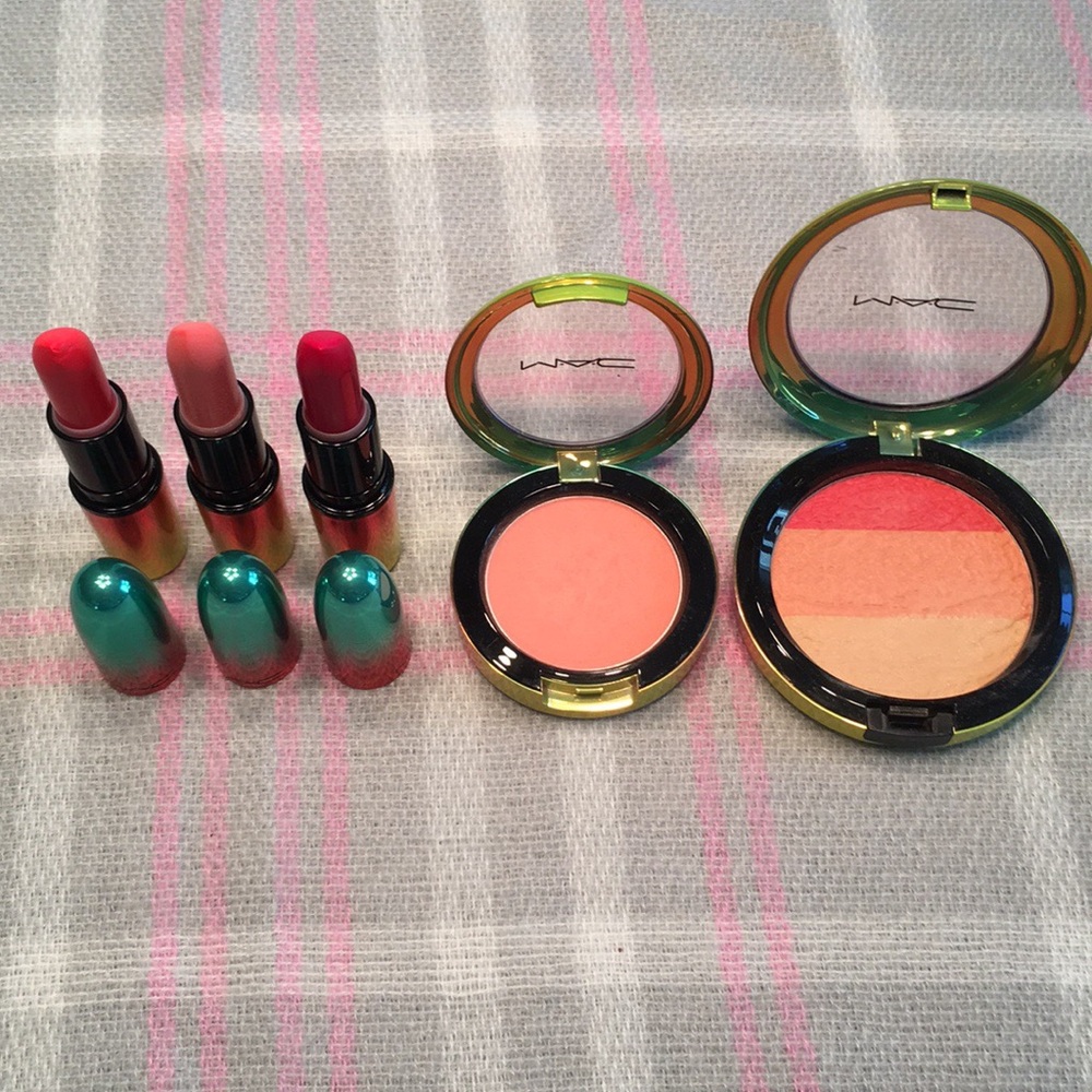 MAC Cosmetics 🔥 Lipstick-Highlight Powder-Blush